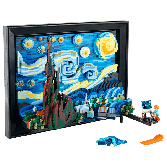 LEGO Ideas Vincent van Gogh La Noche Estrellada 21333 LEGO Ideas Vincent van Gogh La Noche Estrellada 21333