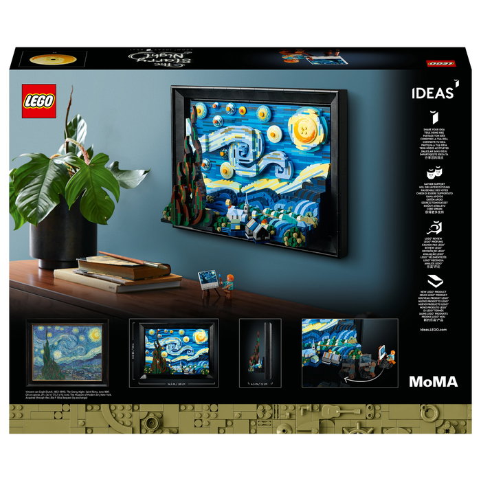 LEGO Ideas Vincent van Gogh La Noche Estrellada 21333 LEGO Ideas Vincent van Gogh La Noche Estrellada 21333