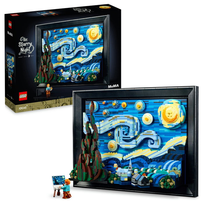 LEGO Ideas Vincent van Gogh La Noche Estrellada 21333 LEGO Ideas Vincent van Gogh La Noche Estrellada 21333