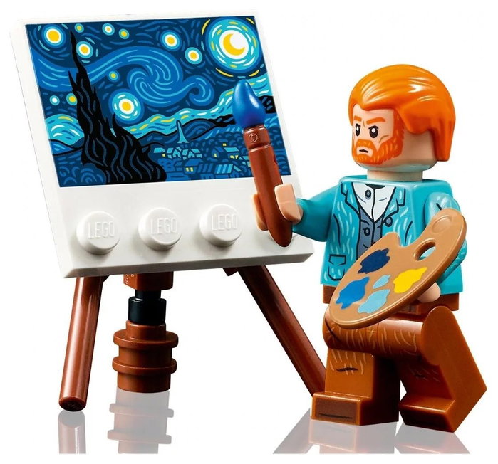LEGO Ideas Vincent van Gogh La Noche Estrellada 21333 LEGO Ideas Vincent van Gogh La Noche Estrellada 21333