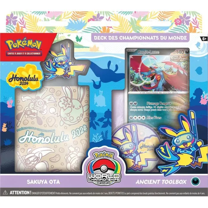 Pokemon POK196214106727 Baraja del Campeonato Mundial 2024