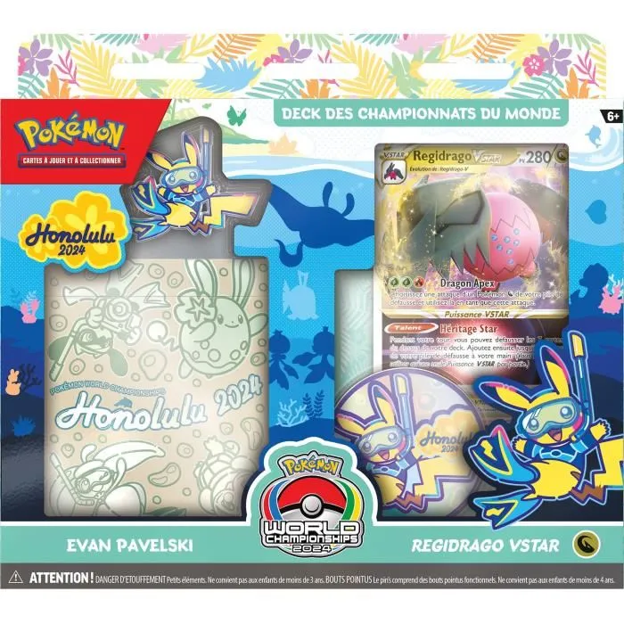 Pokemon POK196214106727 Baraja del Campeonato Mundial 2024