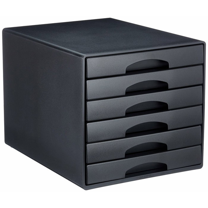 Leitz Módulo de 6 cajones Plus color negro Leitz Módulo de 6 cajones Plus color negro