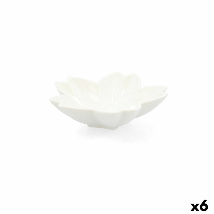 Quid Mini Flor Select Blanco 11 cm (6 Unidades)