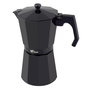 THULOS TH-BKCI12T Cafetera Italiana Clásica de Aluminio 12 Tazas - Negra, Para Inducción, Gas, Eléctrica, Vitro y Halógena
