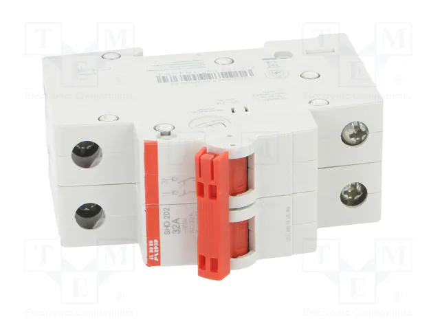 ABB SHD200 Interruptor de aislamiento 2 polos 32A 415VAC