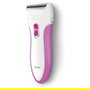 Philips HP 6341/00 Afeitadora Eléctrica para Mujer, Seco y Húmedo, Inalámbrica, Rosa/Blanco