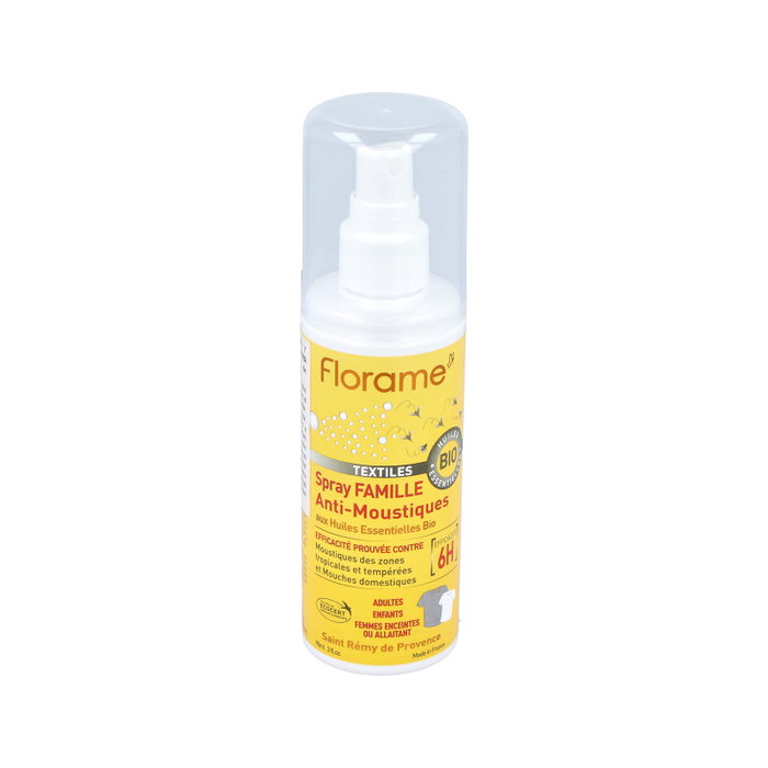 FLORAME Spray Antimosquitos y Moscas para Tejidos 90ml FLORAME Spray Antimosquitos y Moscas para Tejidos 90ml