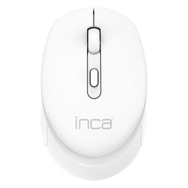 Inca IWM-243RB Ratón Inalámbrico Candy Design Blanco 1600 DPI 2.4GHz