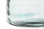 DKD Home Decor Jarrón Transparente Cristal Reciclado y Enea 35 x 45 x 35 cm