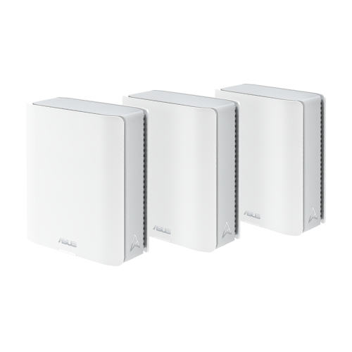 Asus ZenWiFi BT8 Sistema de Enrutador de Malla, 3 Unidades, Blanco Asus ZenWiFi BT8 Sistema de Enrutador de Malla, 3 Unidades, Blanco