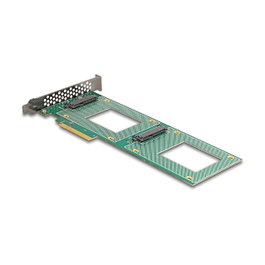 DeLOCK 90151 Tarjeta PCI Express 4.0 x8 a 2 x interno U.2 NVMe SFF-8639