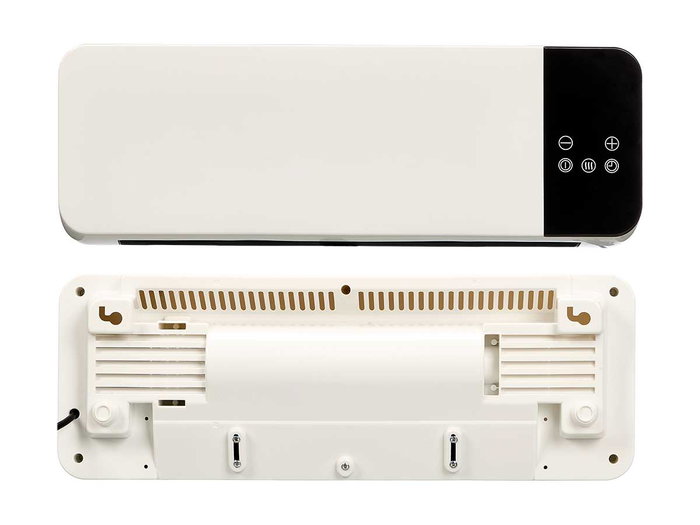 ARGON Calefactor de Pared Digital 2000W Blanco-Negro
