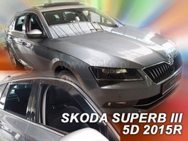 Heko Deflectores de Ventanilla Ref. 28347 para Skoda Superb III