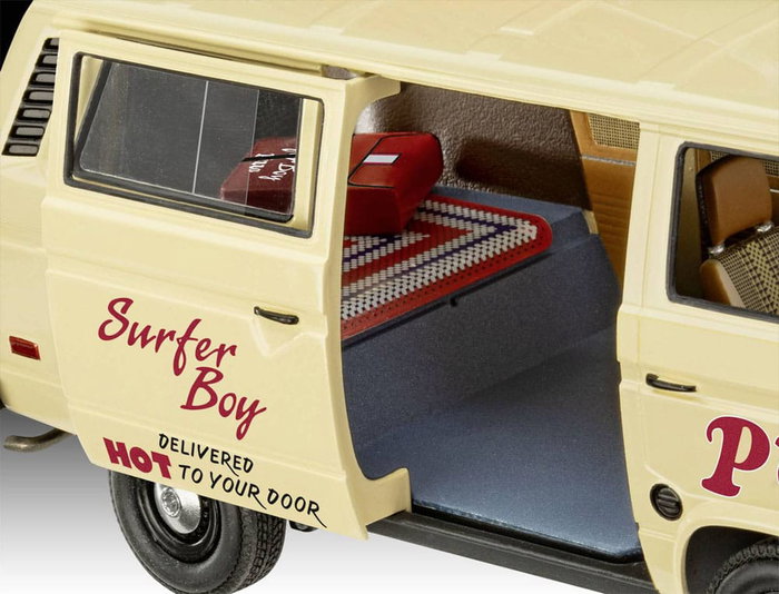 Stranger Things Maqueta 1/25 VW T3 Bus Surfer Boy 19 cm
