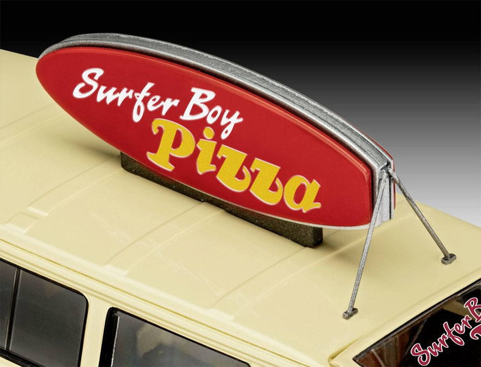 Stranger Things Maqueta 1/25 VW T3 Bus Surfer Boy 19 cm