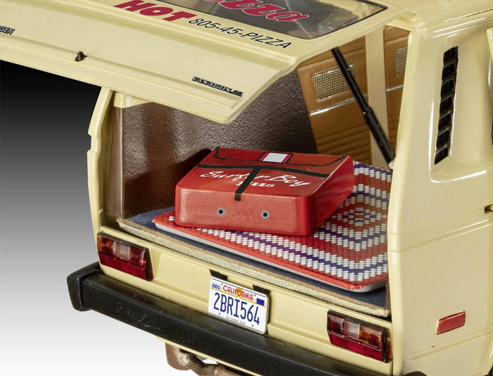 Stranger Things Maqueta 1/25 VW T3 Bus Surfer Boy 19 cm