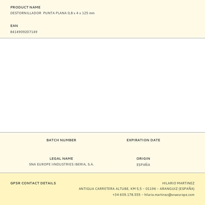 Irimo 408-4-125 Destornillador punta plana 0,8 x 4 x 125 mm punta electricista mango bimaterial uso intensivo Irimo 408-4-125 Destornillador punta plana 0,8 x 4 x 125 mm punta electricista mango bimaterial uso intensivo