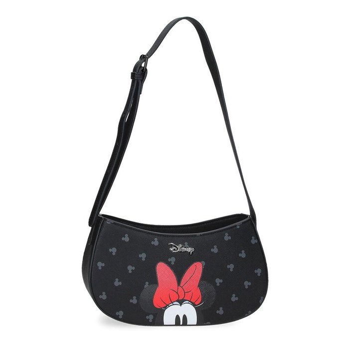 DISNEY Bolso Minnie Mouse Bowlogue para Mujer, 23x11.5x7.5 cm, PU DISNEY Bolso Minnie Mouse Bowlogue para Mujer, 23x11.5x7.5 cm, PU