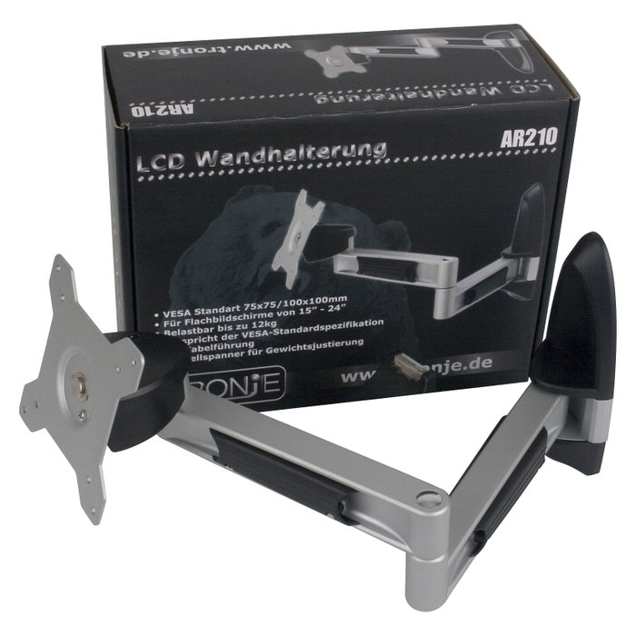 Tronje AR210 Soporte de Pared para Monitores 15-24''