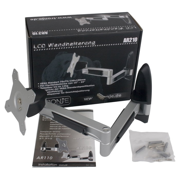 Tronje AR210 Soporte de Pared para Monitores 15-24''