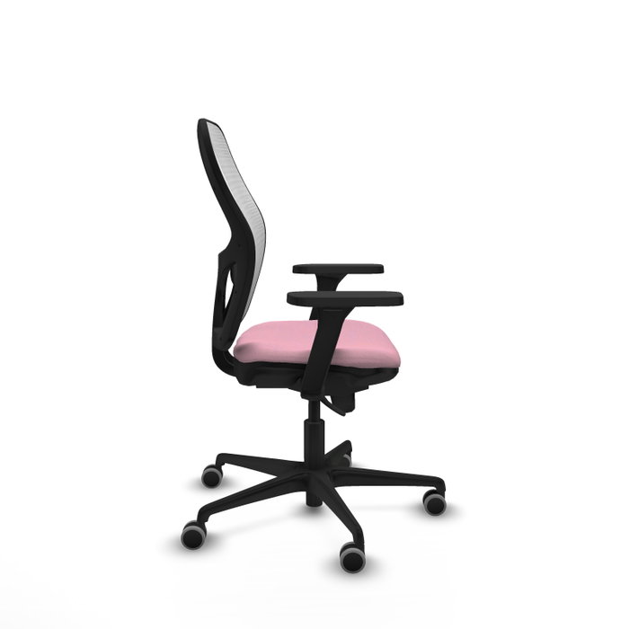 PIQUERAS Y CRESPO Silla de oficina Jorquera Rosa y Blanco PIQUERAS Y CRESPO Silla de oficina Jorquera Rosa y Blanco