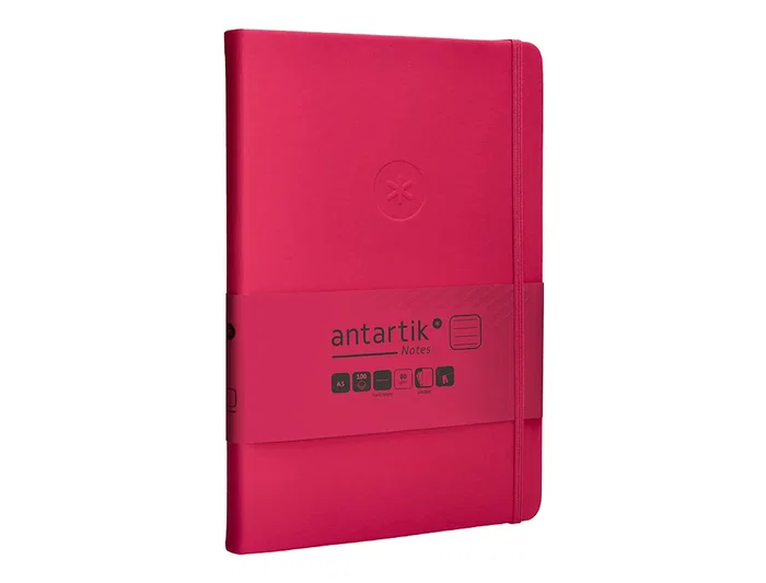 Antartik Cuaderno Antartik Notes Tapa Dura A5 Hojas Rayas Burdeos 100 Hojas 80 gr FSC