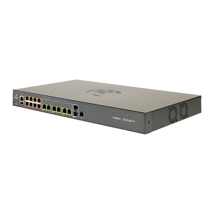 Cambium Networks cnMatrix EX2016M-P Switch Gestionado L2/L3 8 Puertos Gigabit PoE+ Cambium Networks cnMatrix EX2016M-P Switch Gestionado L2/L3 8 Puertos Gigabit PoE+
