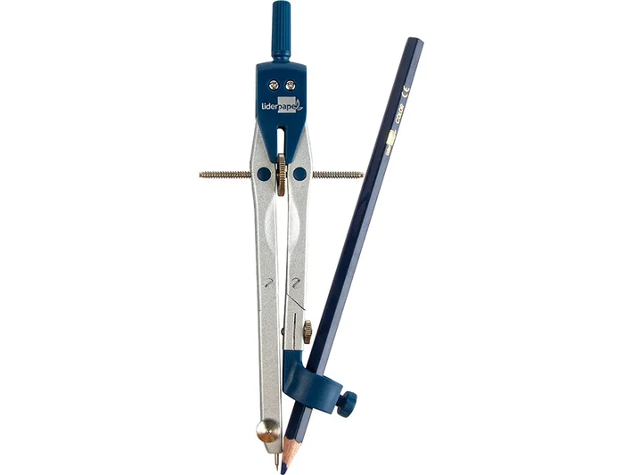 Liderpapel Compás Micrométrico con Adaptador Liderpapel Compás Micrométrico con Adaptador