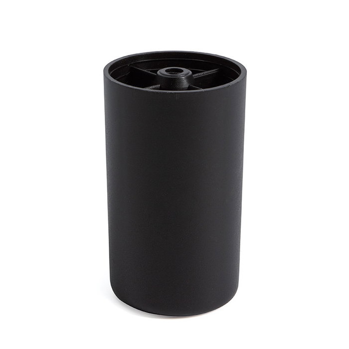 Q&Q Pata de plástico redonda modelo Aron ø55 H97 negro Q&Q Pata de plástico redonda modelo Aron ø55 H97 negro