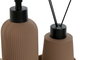 DKD Home Decor Set de Baño de 3 Piezas en Dolomite de 300ml