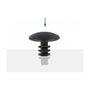 DeLOCK Clip de abeto negro 10 piezas
