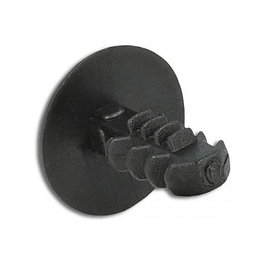 DeLOCK Clip de abeto negro 10 piezas