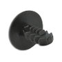 DeLOCK Clip de abeto negro 10 piezas