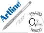 Artline Bolígrafo 1900 Softline Tinta Aceite Metálico Plata Trazo 1 mm