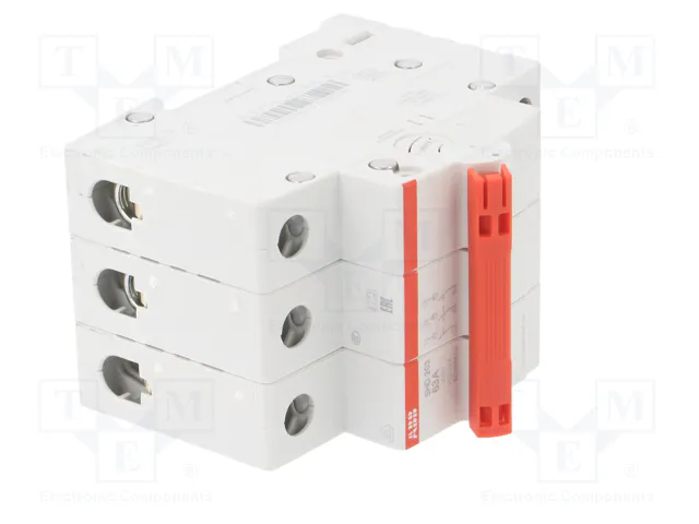 ABB Interruptor de aislamiento SHD200 de 3 polos, 63A, 415VAC
