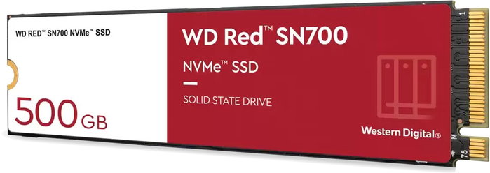Western Digital WD Red SN700 500 GB M.2 NVMe SSD Western Digital WD Red SN700 500 GB M.2 NVMe SSD