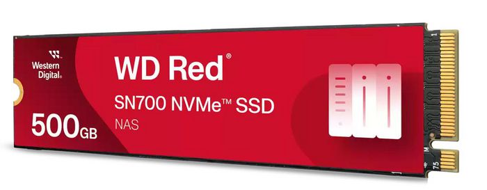 Western Digital WD Red SN700 500 GB SSD M.2 NVMe PCIe 3.0 - Lectura 3430 MB/s, Escritura 2600 MB/s para NAS