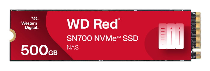 Western Digital WD Red SN700 500 GB M.2 NVMe SSD Western Digital WD Red SN700 500 GB M.2 NVMe SSD