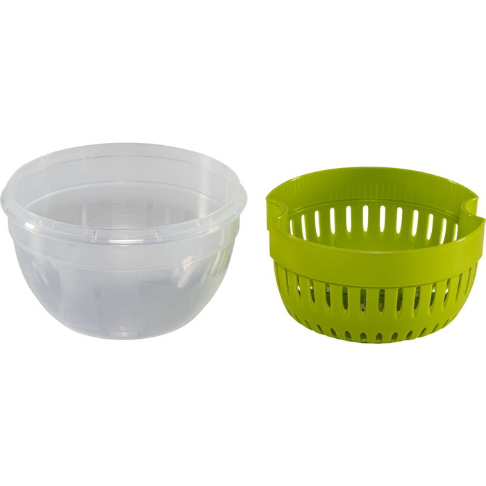 Emsa Clip & Go Fruit Bowl 1,1 L con inserto de colador Emsa Clip & Go Fruit Bowl 1,1 L con inserto de colador