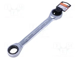 BAHCO Llave de anillo bilateral con trinquete 22mm/24mm