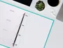 Liderpapel Recambio A4 250 Hojas 90gr Cuadro 4mm Con Margen 4 Taladros