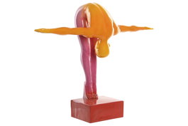 DKD Home Decor Figura de Resina Atleta Multicolor