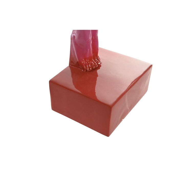 DKD Home Decor Figura de Resina Atleta Multicolor