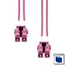 Garbot Cable de Fibra Óptica OM3 LC/LC-PC Aqua 5.0m