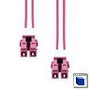 Garbot Cable de Fibra Óptica OM3 LC/LC-PC Aqua 5.0m