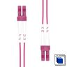 Garbot Cable de Fibra Óptica OM3 LC/LC-PC Aqua 5.0m