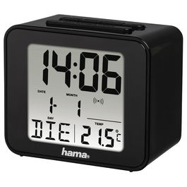 HAMA Home Reloj Despertador Cube Negro