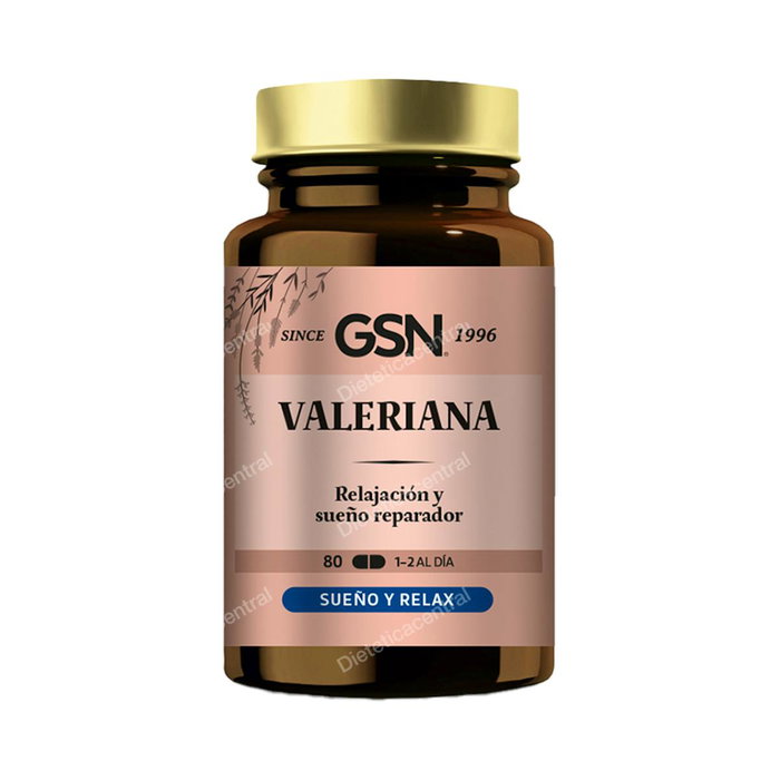 G.S.N. Valeriana 80 comprimidos G.S.N. Valeriana 80 comprimidos