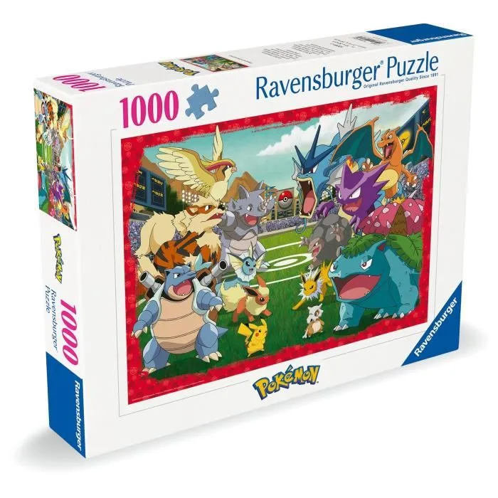 Ravensburger 12000628 Puzzle Pokémon Battle 1000 Piezas para Adultos y Niños a partir de 14 años Alta Calidad Ravensburger 12000628 Puzzle Pokémon Battle 1000 Piezas para Adultos y Niños a partir de 14 años Alta Calidad